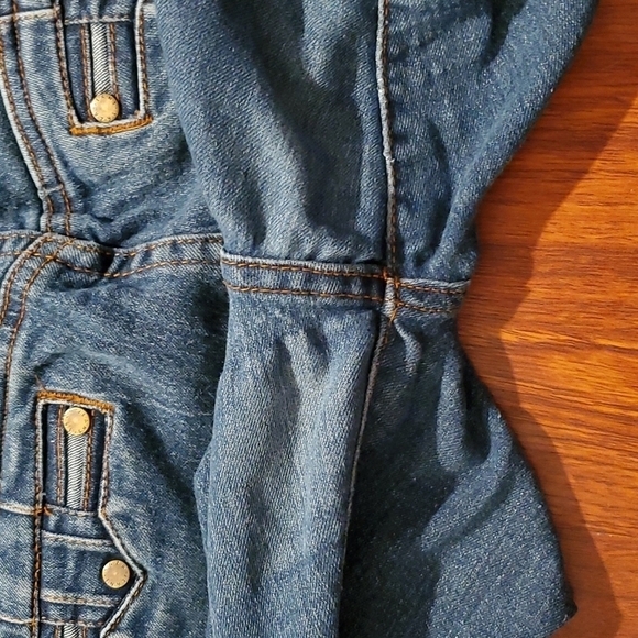 Saza Jeans Womens size 9 SJ jeans distressed low rise tapered destroyed - Picture 4 of 13